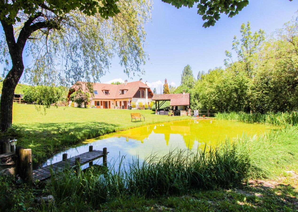 L'Etang De La Tourne Bed & Breakfast Les Marches Bagian luar foto