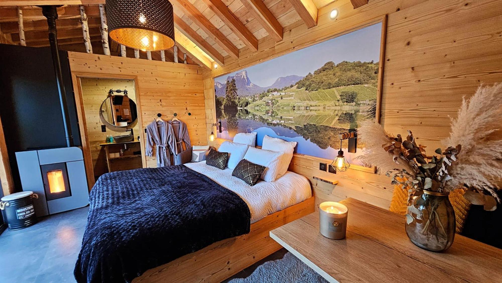 L'Etang De La Tourne Bed & Breakfast Les Marches Bagian luar foto
